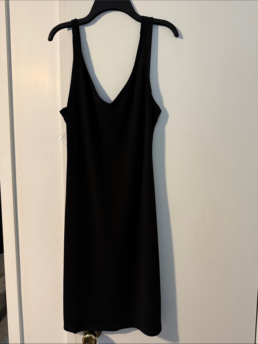 Velvet by Graham & Spencer Black Sleeveless V-Neck Mini Dress